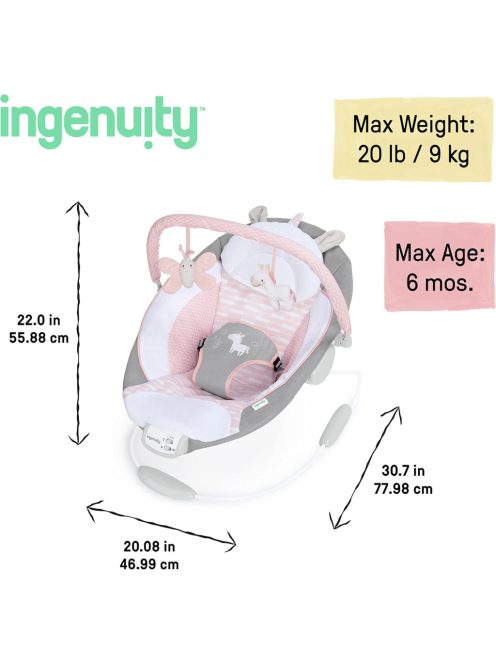 Ingenuity Flora az egyszarvú pihenőszék OUTLET termék
