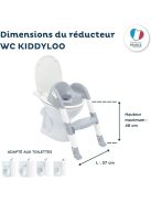  Thermobaby wc szűkítő lépcsős KiddyLoo, OUTLET termék
