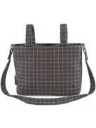 Tartan kockás pelenkázó táska. OUTLET termék