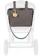 Tartan kockás pelenkázó táska. OUTLET termék