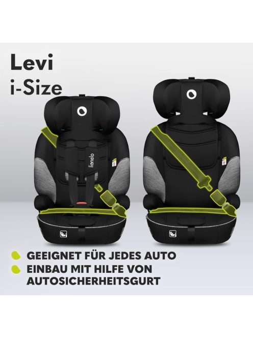  LIONELO Levi I-SIZE 76-150 cm autós gyerekülés, Outlet termék