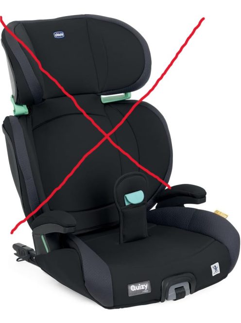 Chicco Quizy i-size ülés háttámla nélkül OUTLET termék