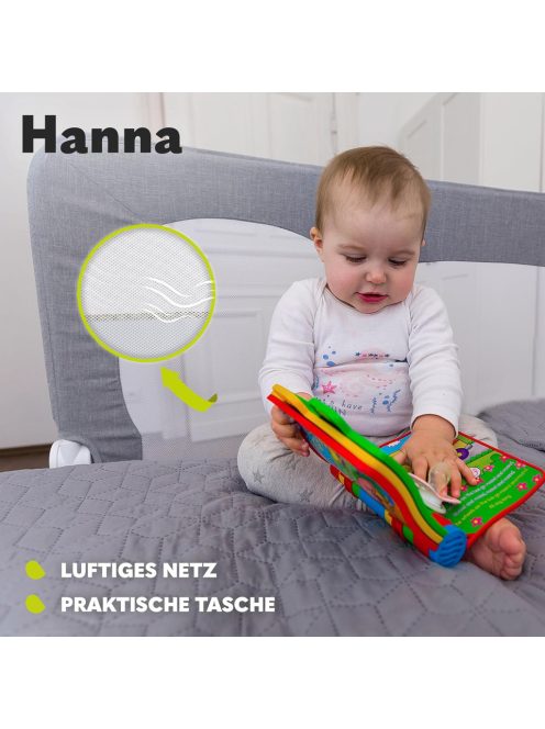Lionelo Hanna leesésgátló 150×66 cm. OUTLET termék