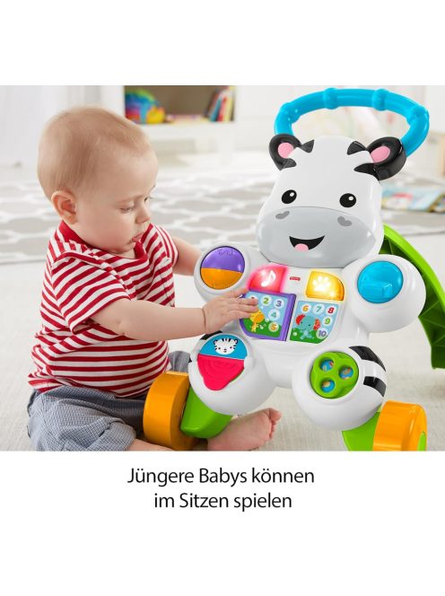 Fisher-Price My Zebra járássegítő NÉMET nyelvű OUTLET termék