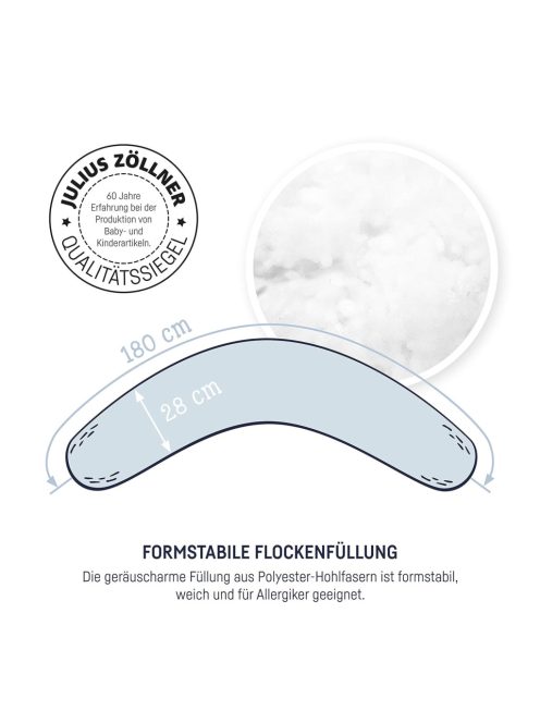 Julius Zöllner szoptatós párna, kismamapárna. OUTLET termék