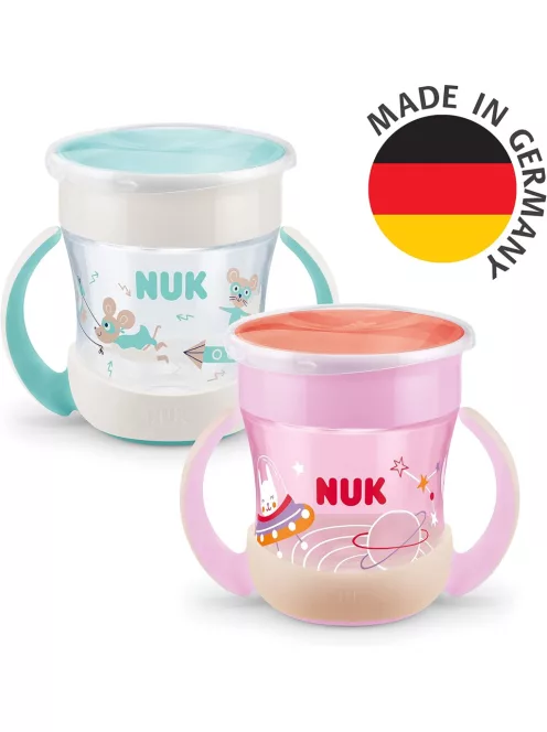 Nuk Mini Magic Cup & Mini MAgic Cup Night itatópohár szett, OUTLET termék
