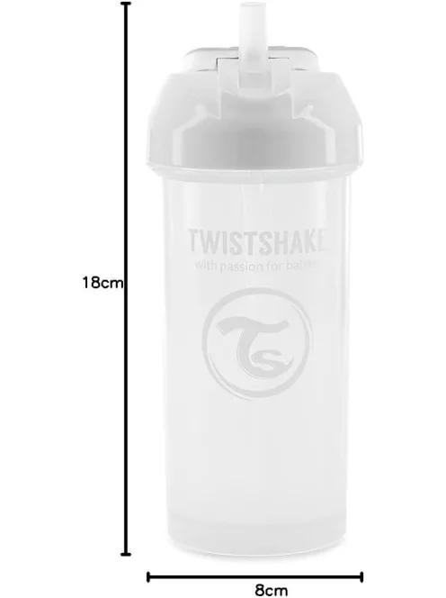 Twistshake Sippy Up 3db-os itatópohár szett szívószállal-360ml, OUTLET termék