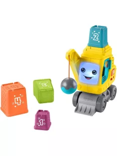 Fisher-Price bontógolyós daru játék, OUTLET termék
