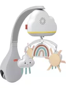 Fisher-Price szivárványos zenélő forgó kiságyra, OUTLET termék