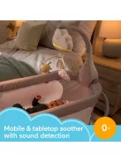 Fisher-Price szivárványos zenélő forgó kiságyra, OUTLET termék