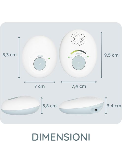 Alecto DBX110 egyirányú bébiőr, OUTLET termék