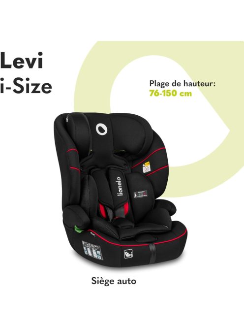 LIONELO Levi I-SIZE 76-150 cm autós gyerekülés, Outlet termék