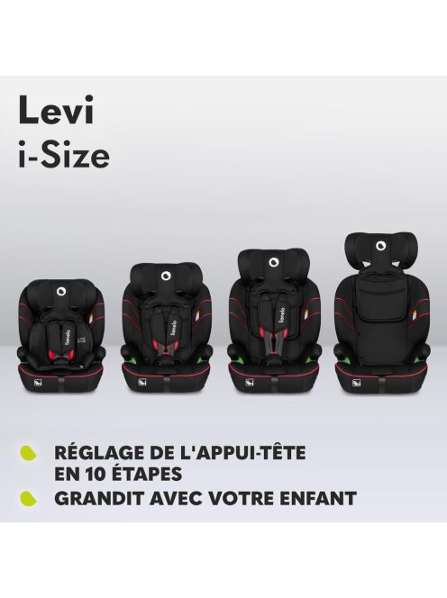 LIONELO Levi I-SIZE 76-150 cm autós gyerekülés, Outlet termék