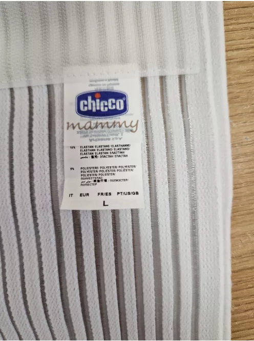 Chicco szülés utáni tépőzáras haskötő L-es méret- Outlet termék