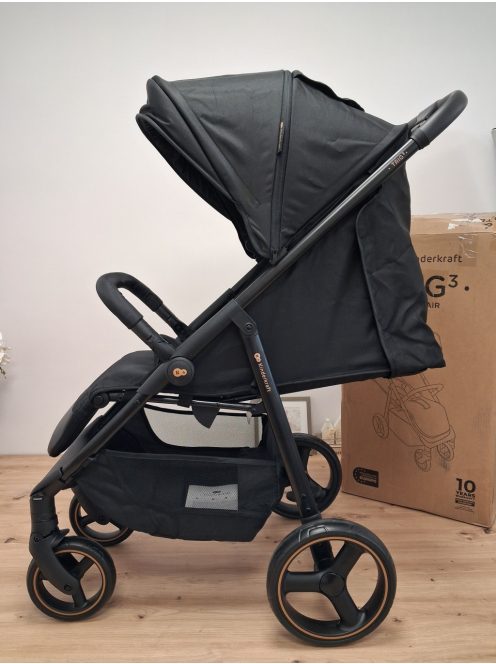 Kinderkraft TRIG 3 babakocsi 0-22 kg -ig- fekete OUTLET termék
