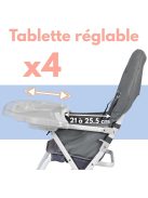 Bambisol Fix összecsukható etetőszék, OUTLET termék