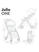 LIONELO Julie One babakocsi 22 kg-ig- Outlet termék