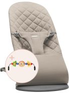 BabyBjörn Bouncer Bliss- homokszürke pihenőszék, OUTLET termék