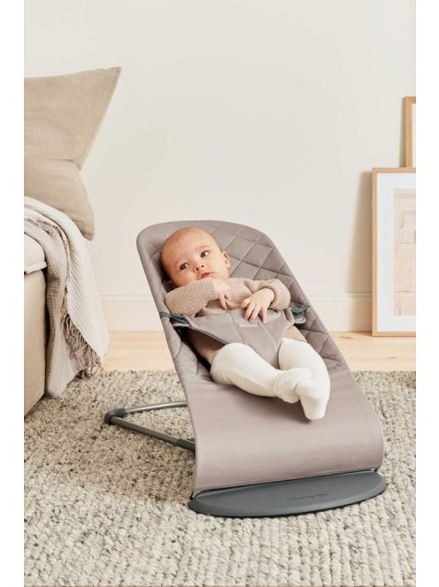 BabyBjörn Bouncer Bliss- homokszürke pihenőszék, OUTLET termék