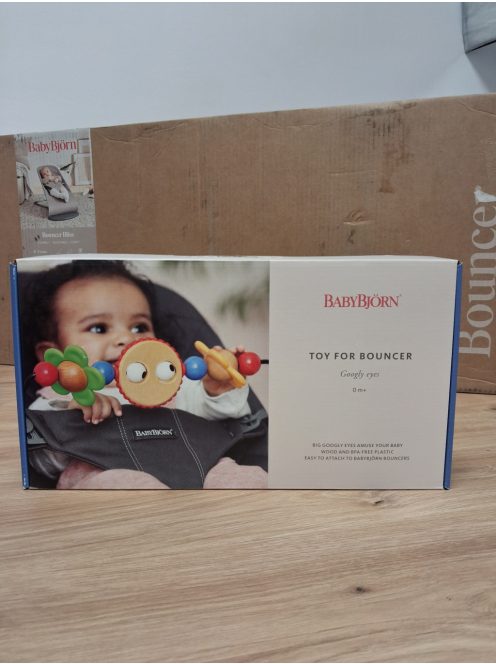 BabyBjörn Bouncer Bliss- homokszürke pihenőszék, OUTLET termék