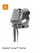 Stokke Limas babahordozó OCS(2023)-Grey Melange, OUTLET termék