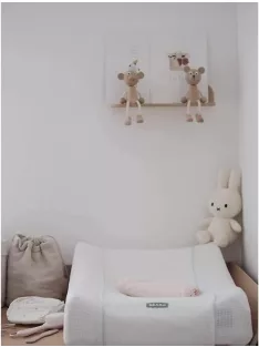    BÉABA Sofalange póthuzat pelenkázó laphoz 75x46x18cm-fehér OUTLET termék