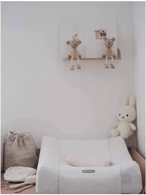  BÉABA Sofalange póthuzat pelenkázó laphoz 75x46x18cm-fehér OUTLET termék