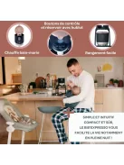  Béaba Bib'Expresso elektromos tápszerkészítő és cumisüveg melegítő, OUTLET termék