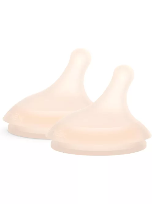 Suavinex ZeroZero 2db-os szilikon etetőcumi S méret 0+hó, OUTLET termék