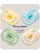  Tommee Tippee Ultra-Light StayPut 4db-os szilikon cumi szett 0-6hó, OUTLET termék