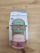 Ubbi Tweat snackdobozok, 2 db-os, OUTLET termék