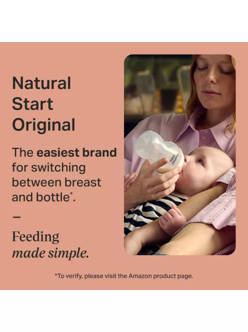 Tommee Tippee Natural Start szilikon cumisüveg szett, 2 db-os, OUTLET termék