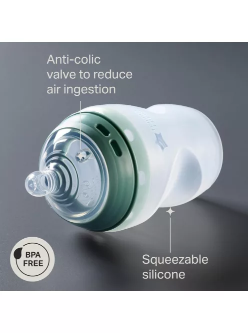 Tommee Tippee Natural Start szilikon cumisüveg szett, 2 db-os, OUTLET termék