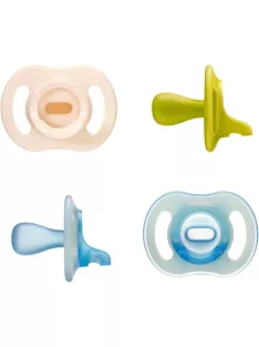   Tommee Tippee Ultra-Light 6-18hó StayPut nappali és éjszakai cumi szett, OUTLET termék