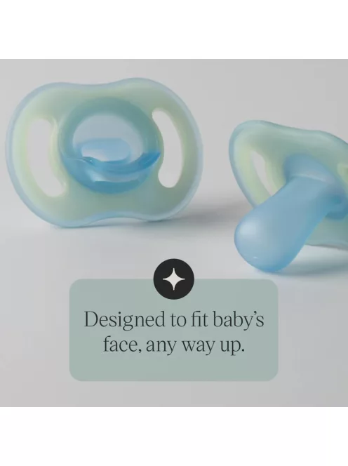 Tommee Tippee Ultra-Light 6-18hó StayPut nappali és éjszakai cumi szett, OUTLET termék