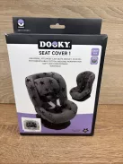 DOOKY univerzális üléshuzat szürke csillagokkal,OUTLET termék