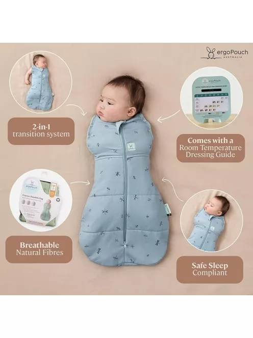 Ergopouch nyári baba hálózsák 6-12hó 0.2 TOG, OUTLET termék