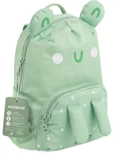 Miniland ECO Frog gyermek hátizsák, OUTLET termék