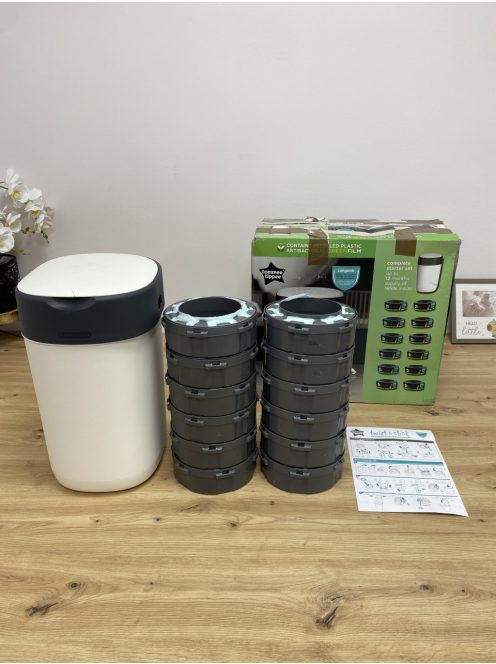 Tommee Tippee Twist&Click pelenkatartó 12 db utántöltővel, OUTLET termék