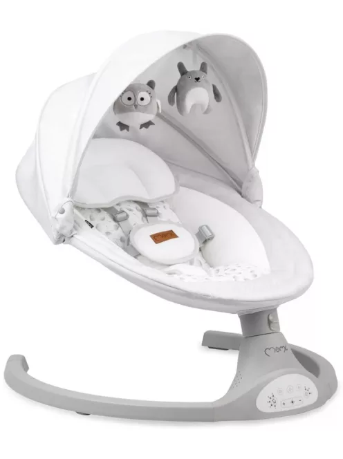 MoMi Lami Kenani elektromos babahinta-fehér, OUTLET termék