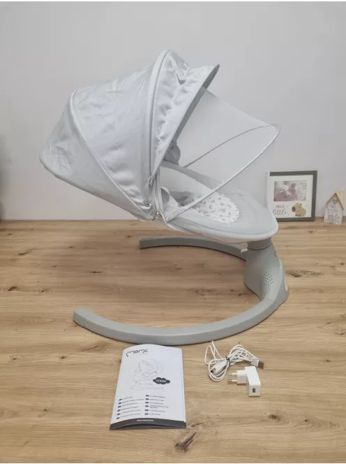MoMi Lami Kenani elektromos babahinta-fehér, OUTLET termék