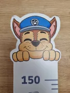 Roba Paw Patrolos magasságmérő, OUTLET termék