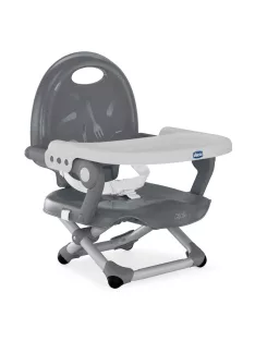 Chicco Pocket Snack etetőszék, dark gray - OUTLET termék