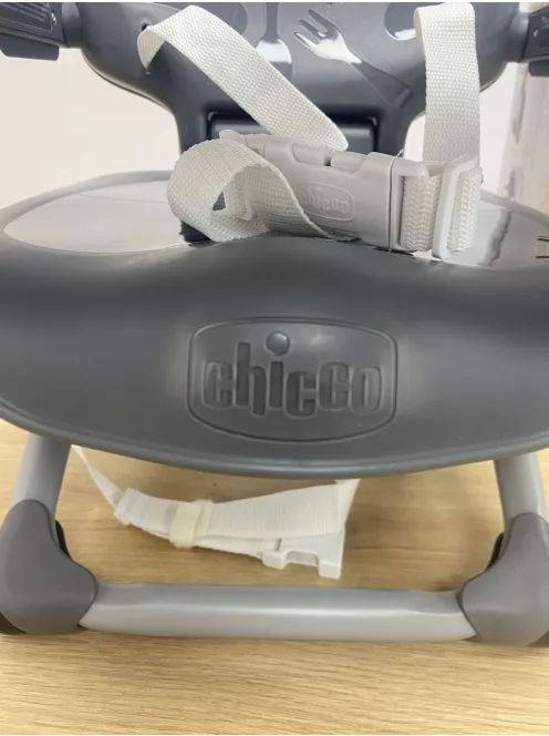 Chicco Pocket Snack etetőszék, dark gray - OUTLET termék