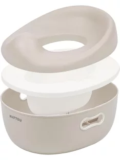   Nattou Potty 3 az 1-ben, bili, fellépő és WC szűkítő, OUTLET termék
