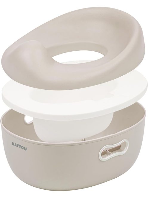 Nattou Potty 3 az 1-ben, bili, fellépő és WC szűkítő, OUTLET termék