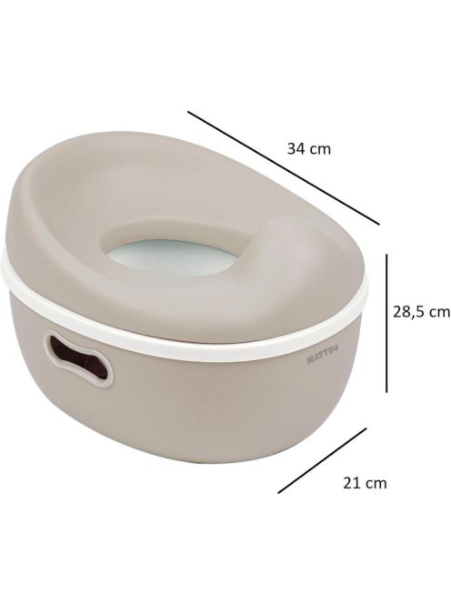 Nattou Potty 3 az 1-ben, bili, fellépő és WC szűkítő, OUTLET termék