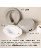 Nattou Potty 3 az 1-ben, bili, fellépő és WC szűkítő, OUTLET termék
