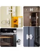 4 db-os biztonsági hűtőszekrényzár készlet, OUTLET termék