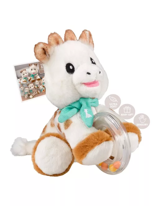 Sophie La Girafe plüss játék csörgővel, OUTLET termék